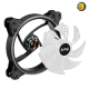 XPG Hurricane 120mm ARGB Dual Ring PWM Case Fan - Black