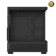 Xander Gaming Jupiter II Black E-ATX PC case bundle with front and side tempered glass, 6 pre-installed ARGB fans, ARGB hub, and included 850W PSU