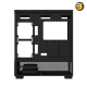 Xander Gaming Jupiter II Black E-ATX PC case bundle with front and side tempered glass, 6 pre-installed ARGB fans, ARGB hub, and included 850W PSU