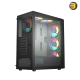 Xander Hulk 4 ARGB Fans Mesh Mid Tower Gaming Case With 600W 80+ PSU Black — Supports E-ATX/ATX/Micro-ATX/Mini-ITX Motherboards, Tempered Glass Side Panel, 7 Expansion Slots, 1 Removable HDD Cage, 2.5 SSD & 3.5 HDD Bays, High Airflow Mesh Front Xander Hulk 4 ARGB Fans Mesh Mid Tower Gaming Case With 600W 80+ PSU Black — Supports E-ATX/ATX/Micro-ATX/Mini-ITX Motherboards, Tempered Glass Side Panel, 7 Expansion Slots, 1 Removable HDD Cage, 2.5 SSD & 3.5 HDD Bays, High Airflow Mesh Front