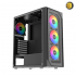 Xander Velox II TG/Mesh Mid Tower PC Case – Mesh Front, 4× ARGB Fans, 700W PSU