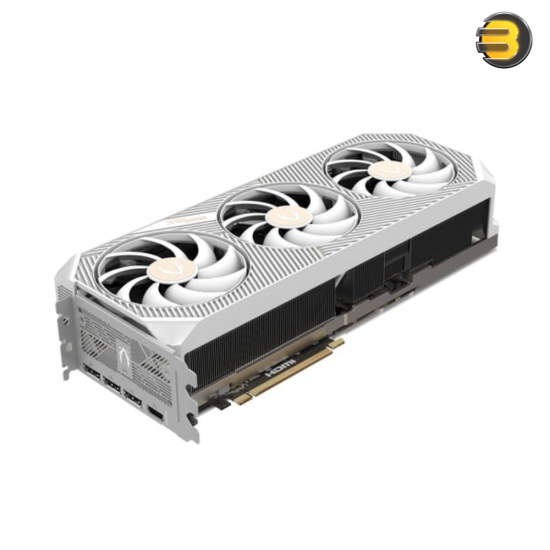 ZOTAC GAMING RTX 5080 SOLID OC White Edition 16GB GDDR7 ZOTAC GAMING RTX 5080 SOLID OC White – 16GB GDDR7 & 10752 CUDA Cores