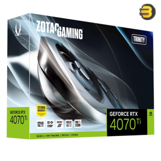 ZOTAC GAMING RTX 4070 Ti Trinity LSS 3 16GB GDDR6X 256-bit 22.4 Gbps PCIE 4.0 Gaming Graphics Card IceStorm 2.0 Advanced Cooling, SPECTRA 2.0 RGB Lighting