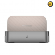 ZOTAC GAMING Docking Station — Compact Foldable Aluminum Design, USB-C Main Connection
