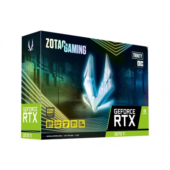 ZOTAC GAMING GeForce RTX 3070 Ti Trinity OC 8GB GDDR6X 256-bit 19 Gbps PCIE 4.0 Gaming Graphics Card, IceStorm 2.0 Advanced Cooling, SPECTRA 2.0 RGB Lighting,
