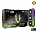 ZOTAC GAMING GeForce RTX 5080 AMP Extreme INFINITY 16G – NVIDIA Blackwell Architecture, DLSS 4, Infinity Mirror Design, IceStorm 3.0 Cooling, SPECTRA 2.0 RGB, and Metal Backplate for Ultimate Performance