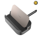 ZOTAC GAMING Docking Station — Compact Foldable Aluminum Design, USB-C Main Connection, 7-in-1 Ports including 1x USB 3.2 Gen 2 Type-C, 1x USB 3.0 Type-A, 1x USB 3.2 Gen 2 Type-C Output, HDMI 4K@60Hz Video Output, RJ45 Gigabit Ethernet, M.2 NVMe PCIe Gen 