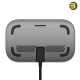 ZOTAC GAMING Docking Station — Compact Foldable Aluminum Design, USB-C Main Connection, 7-in-1 Ports including 1x USB 3.2 Gen 2 Type-C, 1x USB 3.0 Type-A, 1x USB 3.2 Gen 2 Type-C Output, HDMI 4K@60Hz Video Output, RJ45 Gigabit Ethernet, M.2 NVMe PCIe Gen 