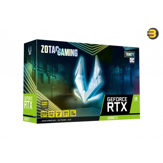 ZOTAC GAMING GeForce RTX 3080 Ti Trinity OC 12GB GDDR6X PCI Express 4.0 ATX Video Card ZT-A30810J-10P