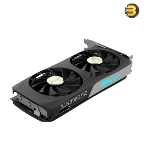 ZOTAC GAMING GeForce RTX 4070 SUPER Twin Edge OC 12GB GDDR6X — SFF-Ready, NVIDIA DLSS 3.5, IceStorm 2.0, FREEZE Fan Stop, Active Fan Control, SPECTRA RGB - ZT-D40720H-10M