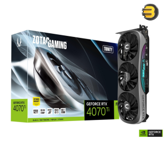 ZOTAC GAMING RTX 4070 Ti Trinity LSS 3 16GB GDDR6X 256-bit 22.4 Gbps PCIE 4.0 Gaming Graphics Card IceStorm 2.0 Advanced Cooling, SPECTRA 2.0 RGB Lighting