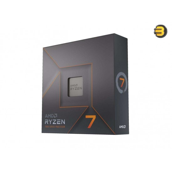 AMD Ryzen 7 7700X - 8-Core 4.5 GHz - Socket AM5 - 105W Desktop Processor (100-100000591WOF)