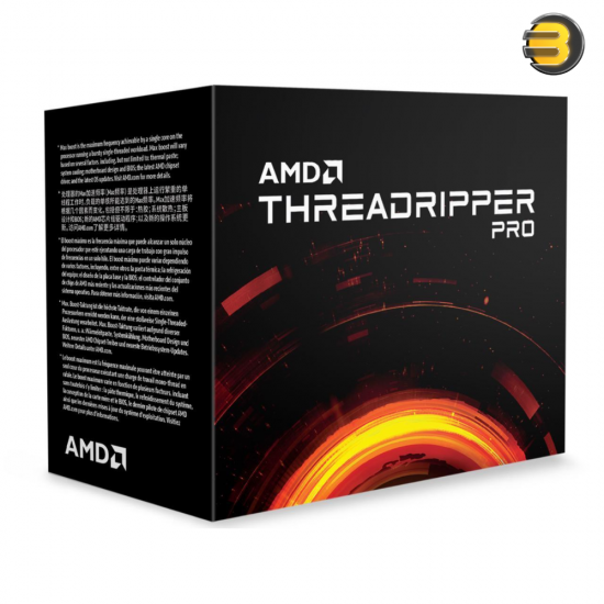 AMD Ryzen Threadripper PRO 3995WX - Ryzen Threadripper PRO Castle Peak (Zen 2) 64-Core 2.7 GHz Socket sWRX8 280W Desktop Processor