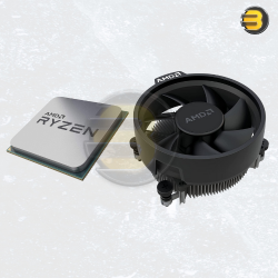 AMD Ryzen 5 4500 6-Core, 12-Thread Unlocked Desktop Processor with Wraith Stealth Cooler Tray