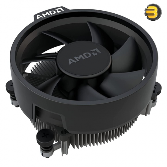 AMD Ryzen 5 5600 with Wraith Stealth Fan —  Socket AM4 - 6 Cores -12 Threads - Min Frequency 3.5GHZ- Boost Frequency 4.4GHz/35MB/65W - 100-100000927BOX