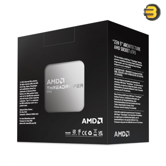 AMD Ryzen Threadripper PRO 9965WX – 24 Cores, 48 Threads & Zen 5