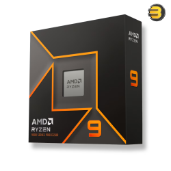 AMD Ryzen 9 9950X Desktop Processor Tray – 16-Core/32-Thread, up to 5.7 GHz Max Boost, 64MB L3 Cache, AM5 Socket, Supports DDR5 & PCIe 5.0, 170W TDP, Built on Zen 5 Architecture