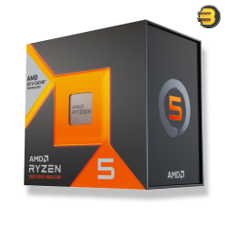 AMD Ryzen 5 7500X3D Desktop Processor – 6-Core/12-Thread, up to 5.0 GHz, 96MB Total Cache (64MB 3D V-Cache), AM5 Socket, Supports DDR5 & PCIe 5.0, 120W TDP