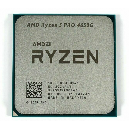 AMD Ryzen 5 PRO 4650G 3.7GHz 6-Cores CPU AM4 Socket Processor +  A Wraith Stealth - 100-000000143