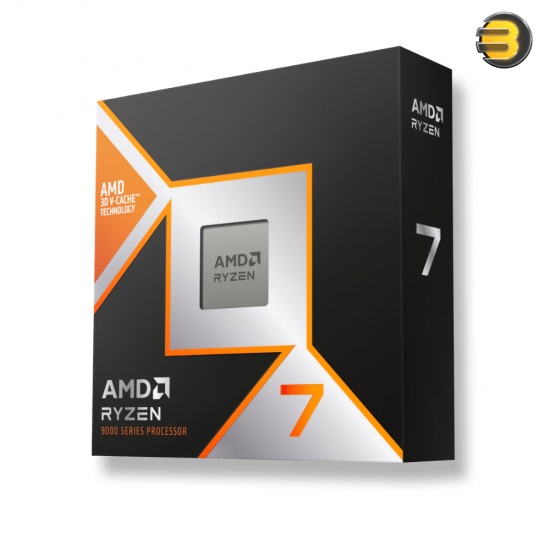 AMD Ryzen 7 9850X3D 16-Core AM5 Desktop Processor – Zen 5, 96MB 3D V-Cache, 5.7GHz Boost, DDR5-5600, 120W TDP - 100-100001973WOF AMD Ryzen 7 9850X3D 16-Core AM5 Desktop Processor – Zen 5, 96MB 3D V-Cache, 5.7GHz Boost, DDR5-5600, 120W TDP - 100-100001973WOF