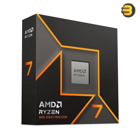 AMD Ryzen 7 9700X — Ryzen 7 9000 Series Granite Ridge (Zen 5) 8-Core 3.8 GHz - Socket AM5 65W - Radeon Graphics Processor