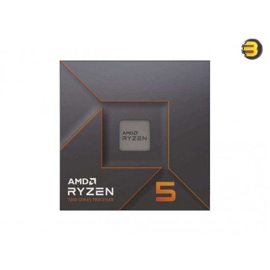 AMD Ryzen 5 7600X - 6-Core 4.7 GHz - Socket AM5 - 105W Desktop Processor