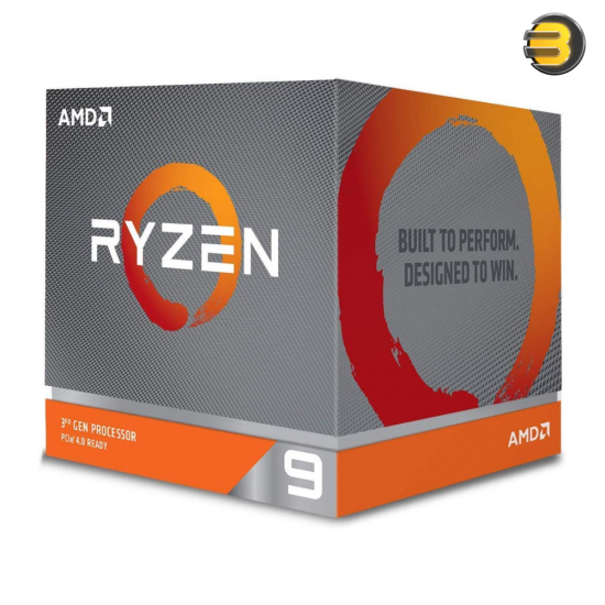AMD Ryzen 9 3900 Desktop Processor – 12-Core, 24-Thread, 65W TDP, Up to 4.3GHz, Socket AM4 - Tray - 100-000000070
