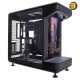 Cooler Master MasterFrame 360 Stage LCD Mid-Tower PC Case Black Cooler Master MasterFrame 360 Stage LCD mid-tower PC case in black with 15.6-inch FHD display, three-sided tempered glass, BTF support and USB Type-C I/O