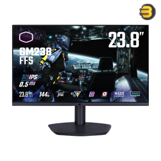 Cooler Master GM238-FFS 23.8 inch FHD 144Hz ultra-IPS 120% sRGB Gaming Monitor