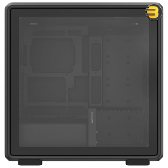 Cooler Master MasterFrame 600 Mesh Mid-Tower PC Case Black Cooler Master MasterFrame 600 Mesh mid-tower PC case in black with FreeForm 2.0 exo-structure, tempered glass/aluminum interchangeable panels, 200mm ARGB fans and USB Type-C I/O