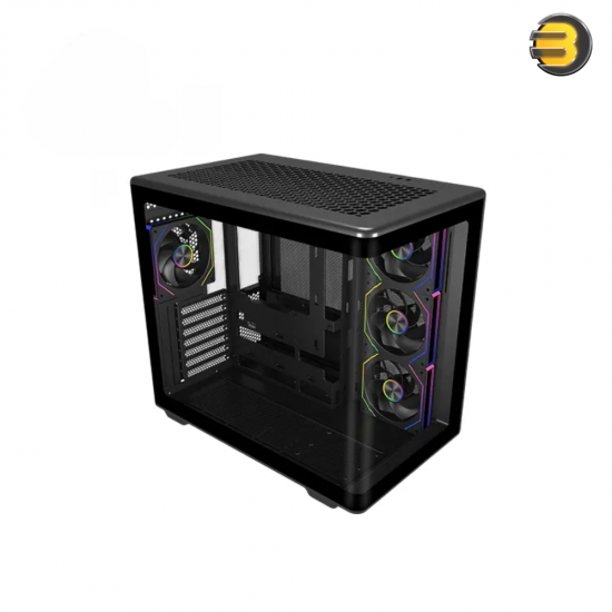 Cooler Master Elite 600 ARGB Case | ATX Mid Tower | Black