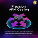 Cooler Master MasterLiquid Atmos II 360 VRM Fan Black Cooler Master MasterLiquid Atmos II 360 VRM Fan – ARGB Liquid CPU Cooler