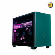 Cooler Master MasterBox NR200P MAX Mini-ITX Case Included Water Cooling 280MM & Power Supply V850 SFX GOLD 850 Watt & MasterAccessory Riser Cable PCIe 4.0 x16 