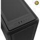 Cooler Master MasterFrame 600 Mesh Mid-Tower PC Case Black Cooler Master MasterFrame 600 Mesh mid-tower PC case in black with FreeForm 2.0 exo-structure, tempered glass/aluminum interchangeable panels, 200mm ARGB fans and USB Type-C I/O