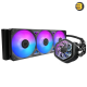 Cooler Master MasterLiquid Atmos II 360 VRM Fan Black Cooler Master MasterLiquid Atmos II 360 VRM Fan – ARGB Liquid CPU Cooler
