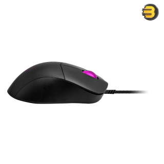 Cooler Master MM730 Black Gaming Mouse with Adjustable 16,000 DPI, PTFE Feet, RGB Lighting — MasterPlus Software