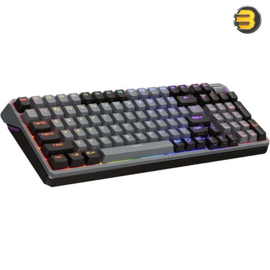 Cooler Master MK770 Wireless Mechanical Keyboard Macaron – 98-Key Layout, Kailh Box V2 Switches, PBT Double-Shot Keycaps, RGB, 2.4GHz/Bluetooth/Wired, 4000mAh Battery, USB-C, MasterPlus+ Support