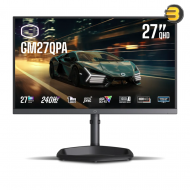 Cooler Master CMI-GM27QPA 27” QHD Gaming Monitor – 240Hz, IPS, 1ms MPRT, HDR400, Adaptive Sync, sRGB 97%, HDMI & DP, Height Adjustable Cooler Master CMI-GM27QPA 27” QHD Gaming Monitor – 240Hz, IPS, 1ms MPRT, HDR400, Adaptive Sync, sRGB 97%, HDMI & DP, Height Adjustable