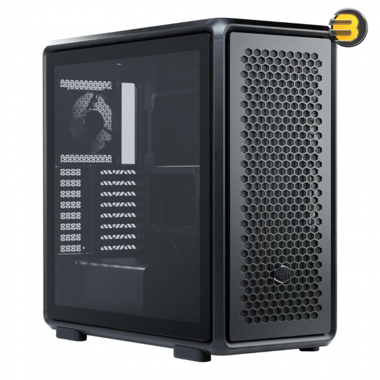Cooler Master MasterFrame 600 | 4x Mobius Fans | E-ATX Case | MF600-KGNN-S00