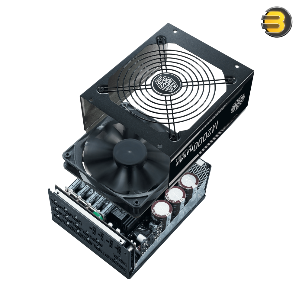 Cooler Master M2000 PLATINUM Fully Modular 2000W Power Supply, 80 PLUS