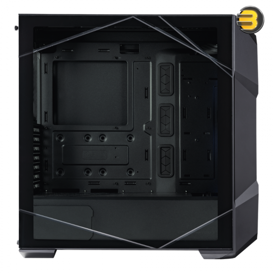 Cooler Master MasterBox TD500 Mesh V2 - E-ATX Mid-Tower PC Case with Tessellated Mesh, 3 x 120mm Pre-Installed ARGB Fans, Removable Top Panel, Tempered Glass Side Panel, USB Type-C 10Gbps - Black