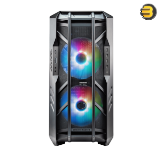 Cooler Master HAF700 Titanium Grey SGCC Steel / Mesh / ABS Plastic / Tempered Glass ATX Full Tower Computer Case