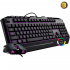 Cooler Master Devastator 3 Plus Gaming Keyboard & Mouse Combo — 7 Color LED Backlit Mem Keyboard, Dedicated Multimedia Keys, Wrist Rest, MM110 Gaming Mouse