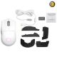 Cooler Master MM712 Ultra Lightweight Gaming Mouse – 16,000 DPI, PixArt Sensor, Honeycomb Shell, RGB Lighting, PTFE Feet – White Cooler Master MM712 Ultra Lightweight Gaming Mouse – 16,000 DPI, PixArt Sensor, Honeycomb Shell, RGB Lighting, PTFE Feet – White