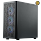 Cooler Master ELITE 502 Mid-Tower Black PC Case Black Cooler Master ELITE 502 mid-tower Black PC case with tempered glass side panel, 3x 120mm ARGB fans and USB Type-C I/O