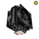 Cooler Master Hyper 212 Black X Duo CPU Air Cooler (Model: RR-S4KK-25DN-R1) — Dual 120mm SickleFlow 120 Edge fans, 4 heat pipes, 152mm height, 125×103×152 mm, up to 70.7 CFM, 690–2500 RPM, 32.8 dB(A), includes CryoFuze paste, Intel LGA 1851/1700/1200/115x