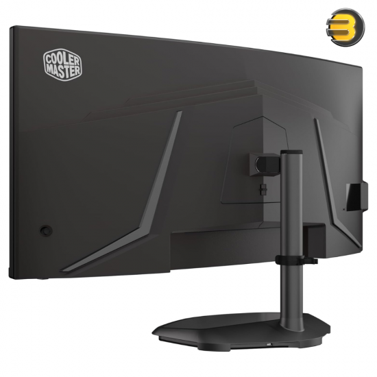 Cooler Master GM34‑CWQ2 34" UWQHD 3440×1440 180Hz Curved VA Quantum Dot Gaming Monitor — 1500R, HDR400, FreeSync Premium/G‑SYNC Compatible, USB‑C 65W, DP 1.4 + 2× HDMI 2.0, KVM, speakers, VESA 100×100 Cooler Master GM34‑CWQ2 34" UWQHD 3440×1440 180Hz Curved VA Quantum Dot Gaming Monitor — 1500R, HDR400, FreeSync Premium/G‑SYNC Compatible, USB‑C 65W, DP 1.4 + 2× HDMI 2.0, KVM, speakers, VESA 100×100
