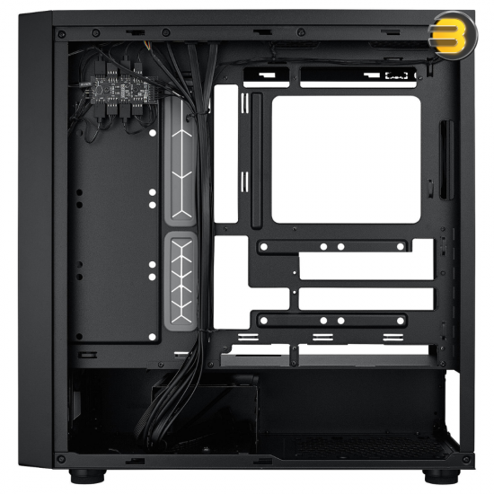 Cooler Master MasterBox 600 — Back-connected motherboard support, FineMesh Performance Front Panel, Optimized airflow, Removable HDD cage - MB600-KGNN-S00