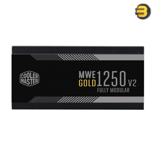 Cooler Master MWE Gold 1250 V2 ATX 3.0 — 1250W - 80+ Gold - Japanese capacitors - Fully Modular