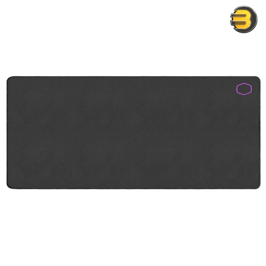 Cooler Master MP511 Speed Gaming Mouse Pad — Soft jersey cloth surface optimized for speed and precision, splash‑resistant with anti‑fray stitching, non‑slip natural rubber base; size XL 900×400×3 mm